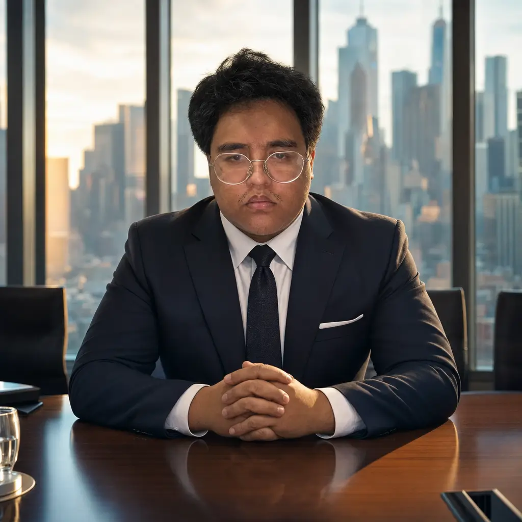 AI portrait: Boardroom Leader (Professional / LinkedIn)