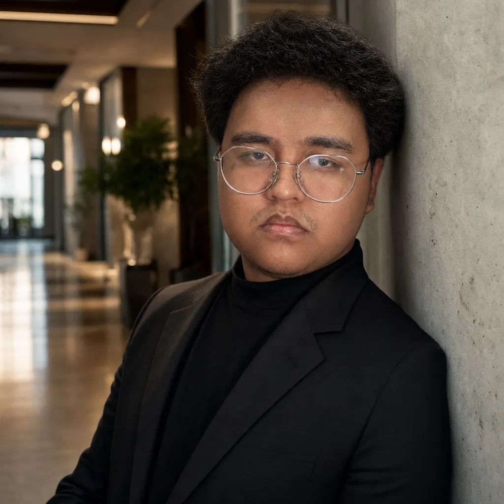 AI portrait result: Editorial Business Magazine