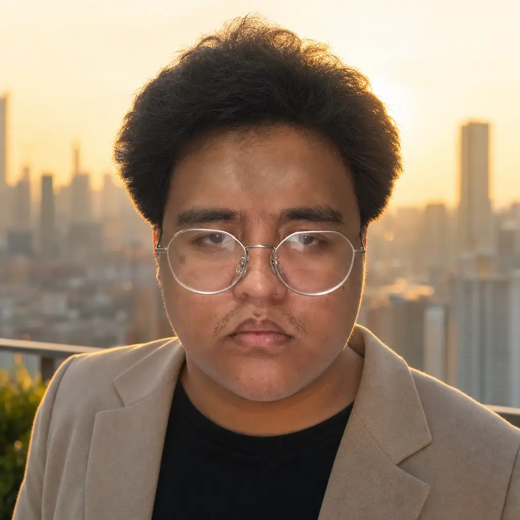 AI portrait: Golden Hour Rooftop Exec (Professional / LinkedIn)