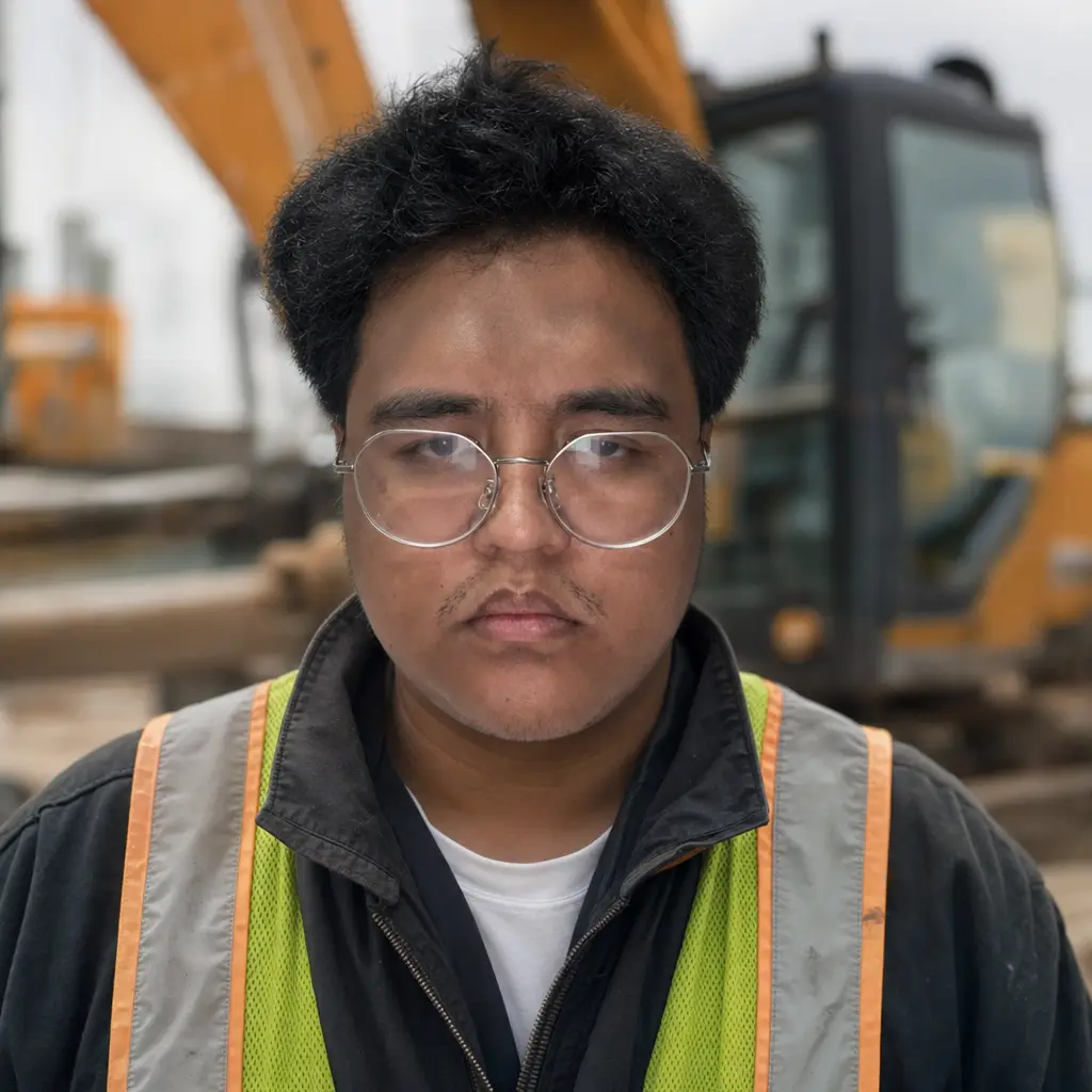AI portrait: Construction / Trades Pro (Professional / LinkedIn)