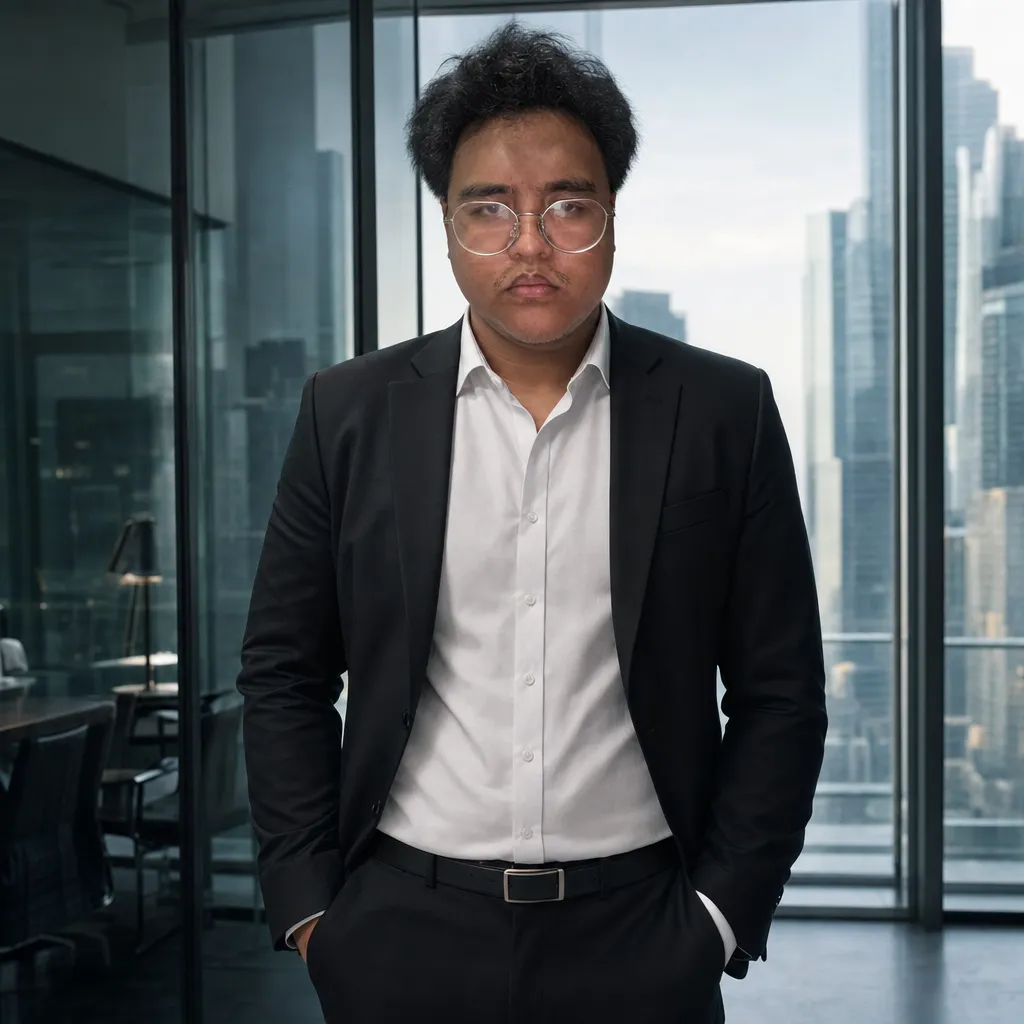 AI portrait result: Power Stance CEO