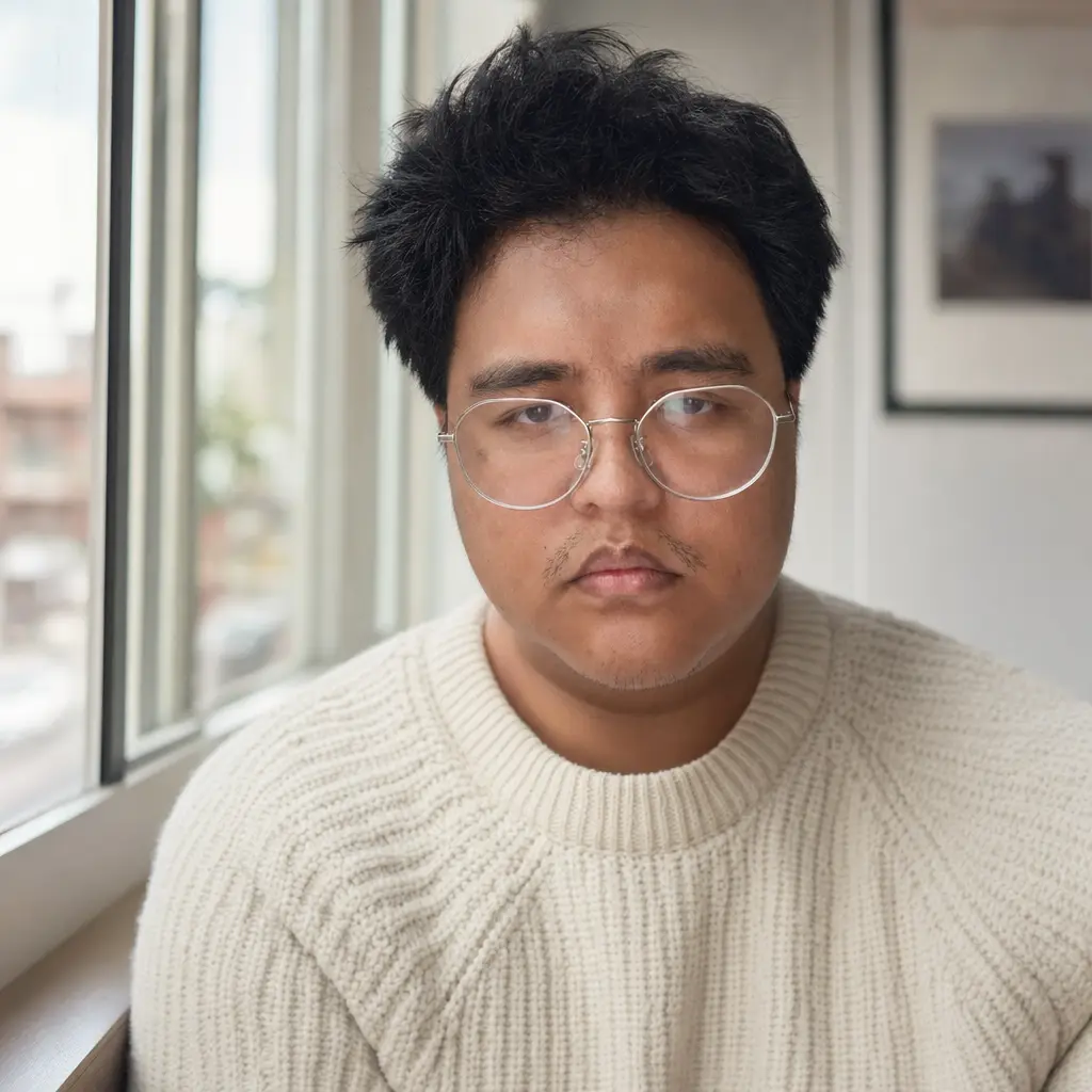 AI portrait: Warm Window-Light Casual (Professional / LinkedIn)