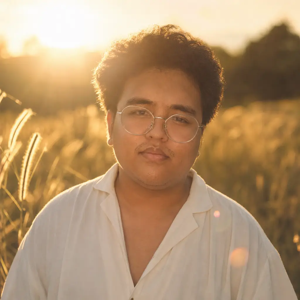 AI portrait: Golden Hour Film Romance (Cinematic / Editorial)