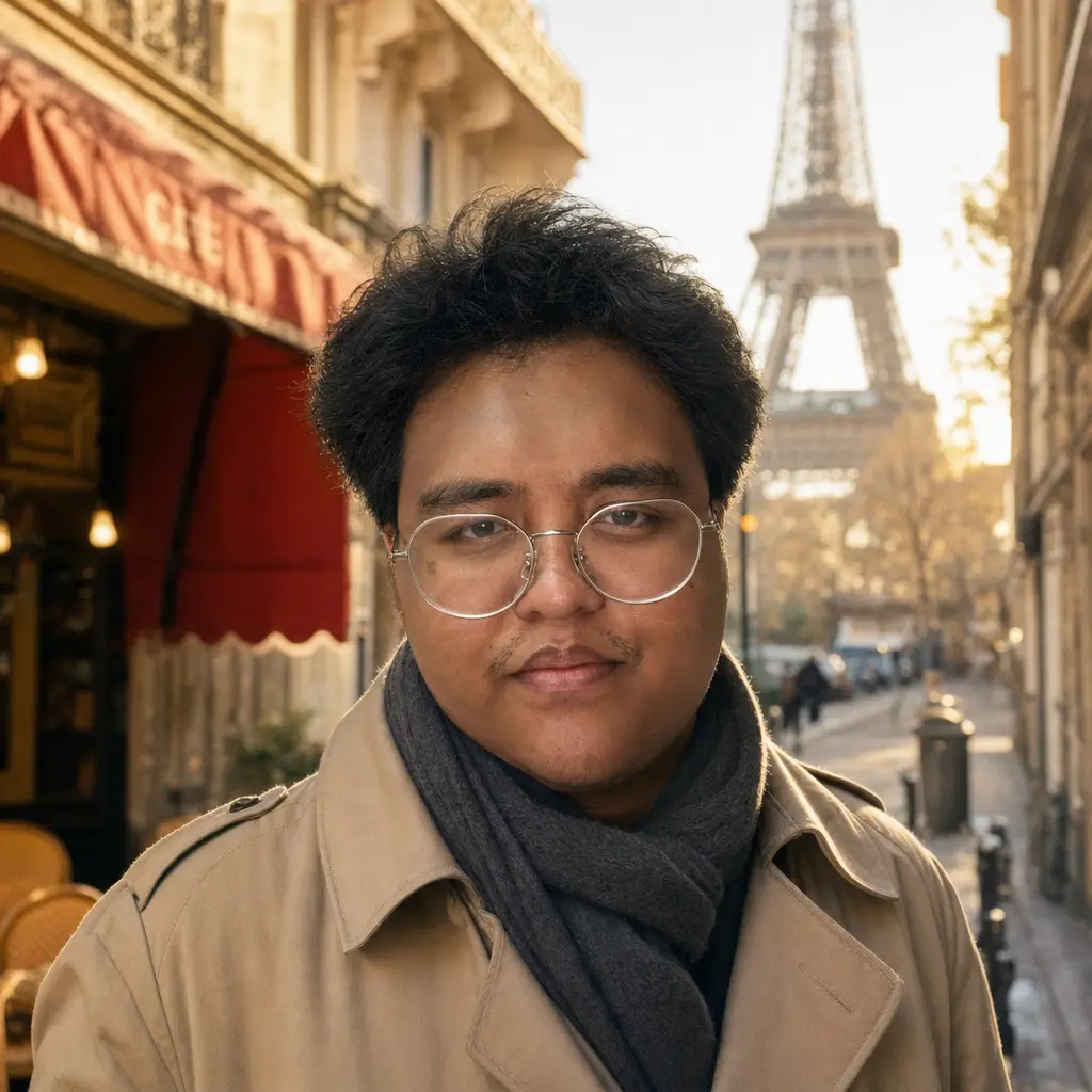 AI portrait: Paris Eiffel Tower (Travel / Lifestyle)