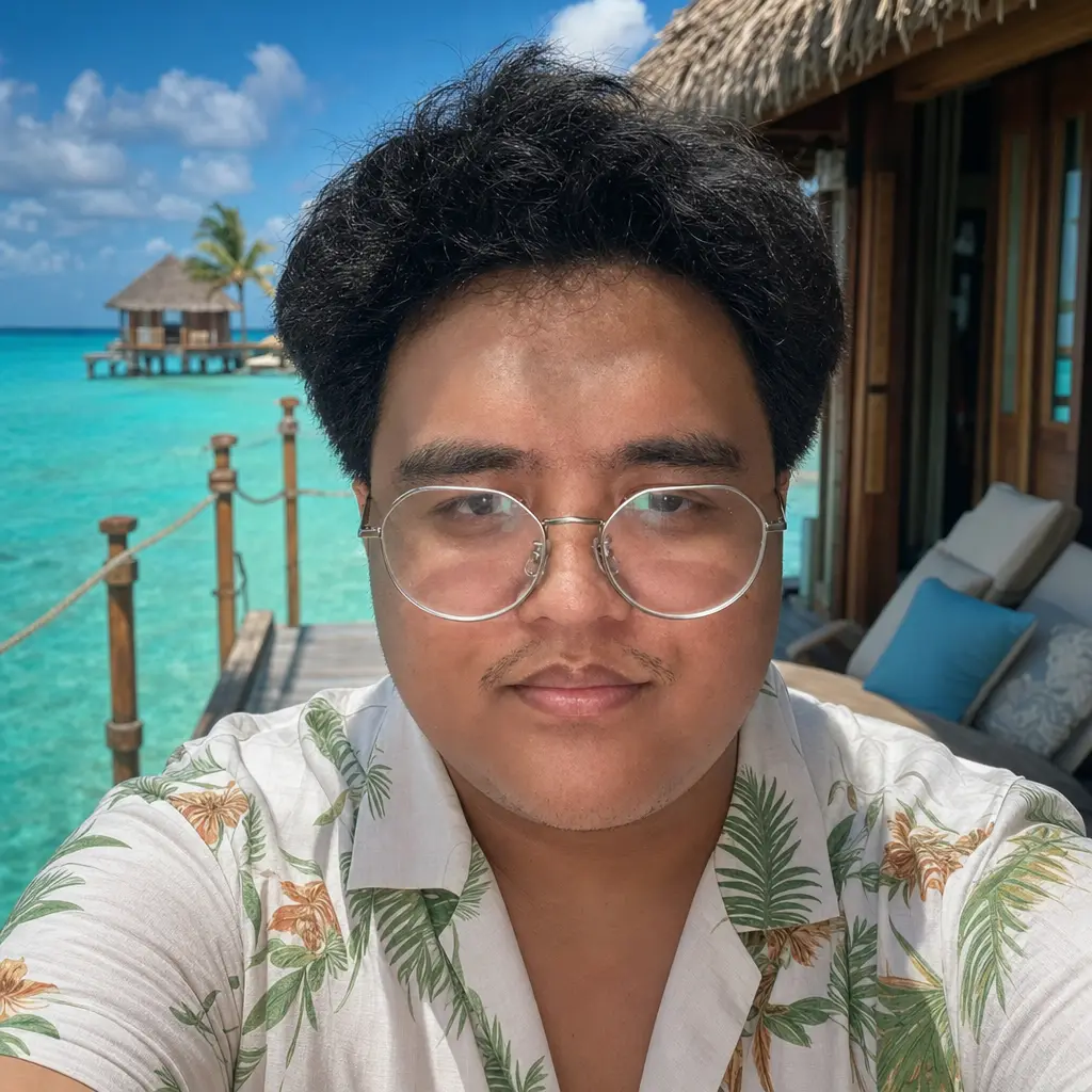 AI portrait: Maldives Overwater (Travel / Lifestyle)