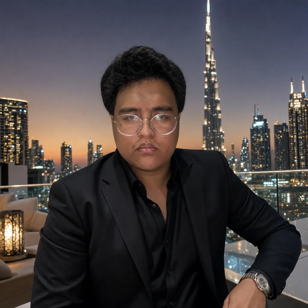 AI portrait result: Dubai Skyline Luxury