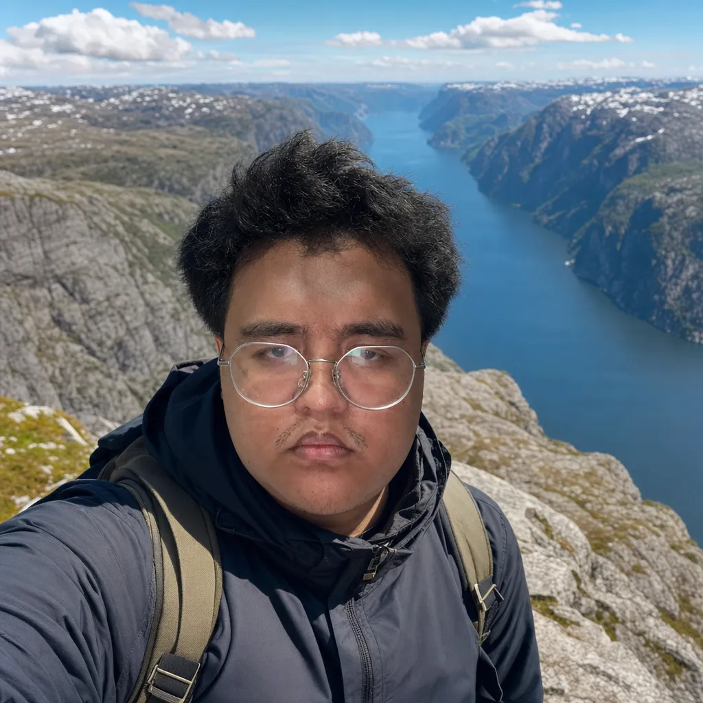 AI portrait result: Norwegian Fjord