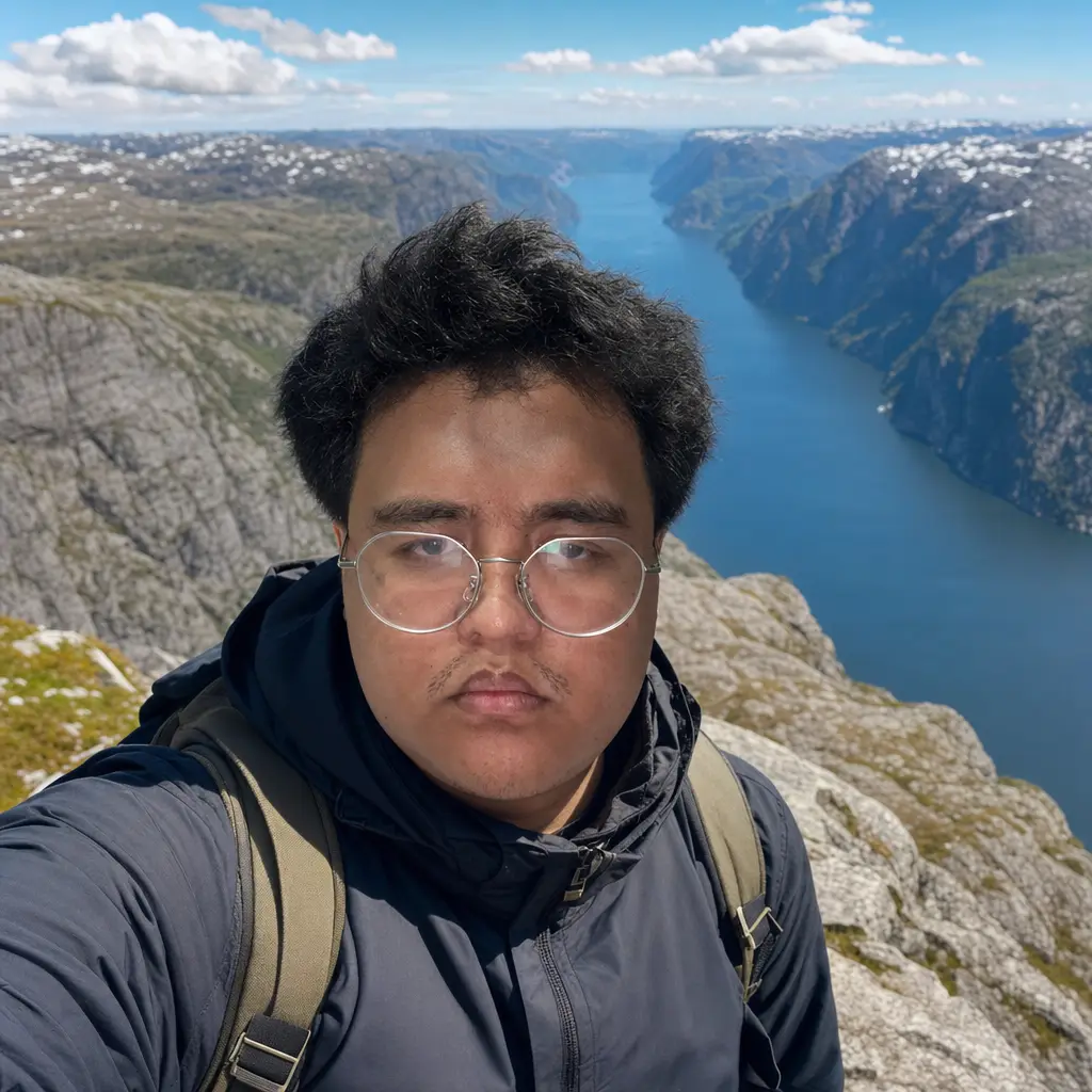 AI portrait: Norwegian Fjord (Travel / Lifestyle)