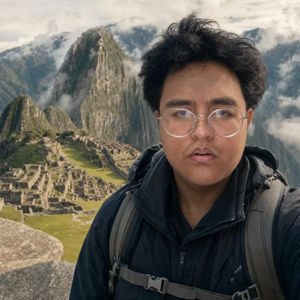 AI portrait: Machu Picchu (Travel / Lifestyle)