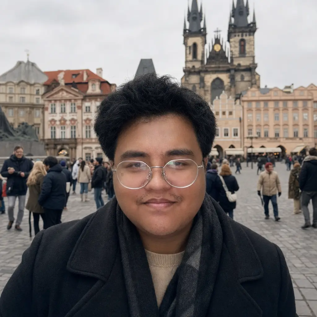 AI portrait: Prague Old Town (Travel / Lifestyle)
