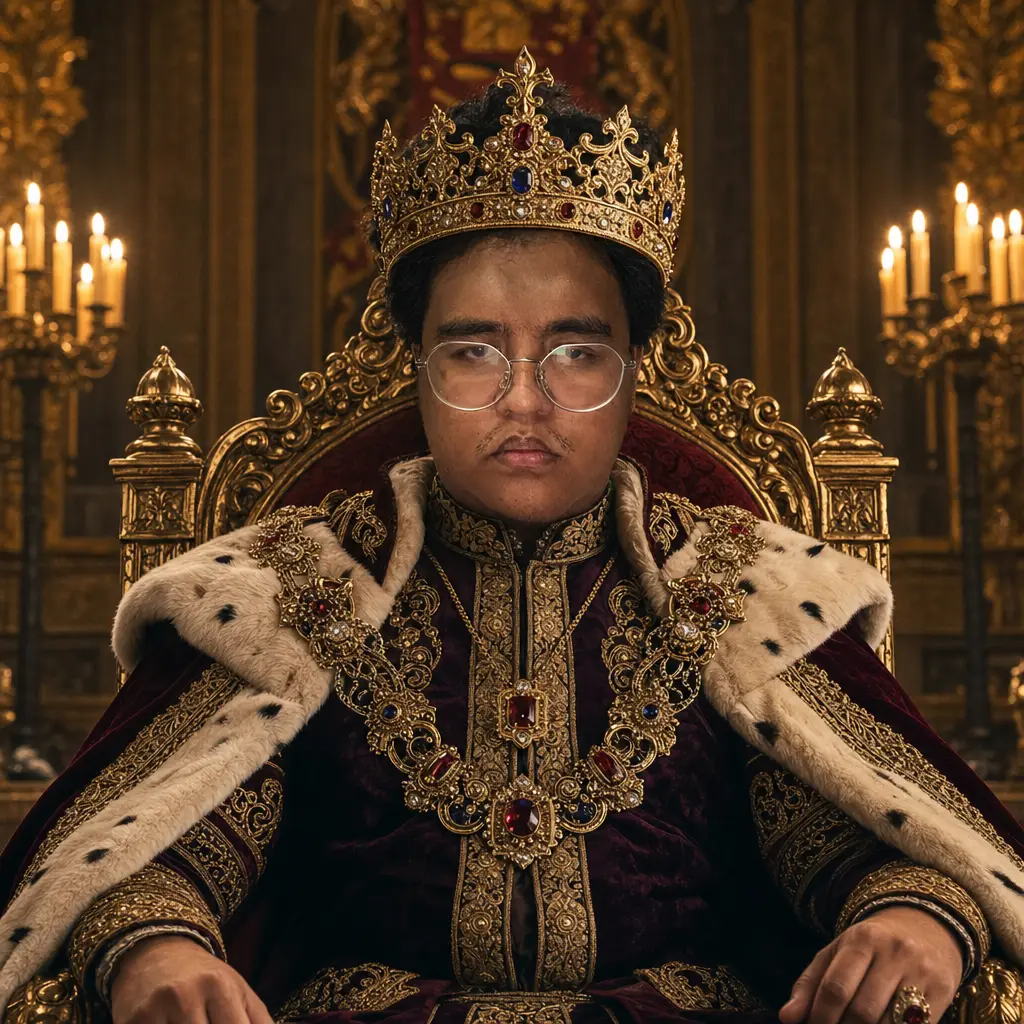 AI portrait: Elegant Royalty (Fantasy / Themed)