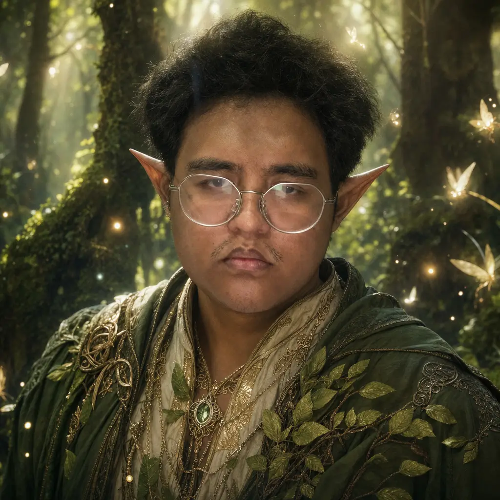 AI portrait: Ethereal Elf (Fantasy / Themed)