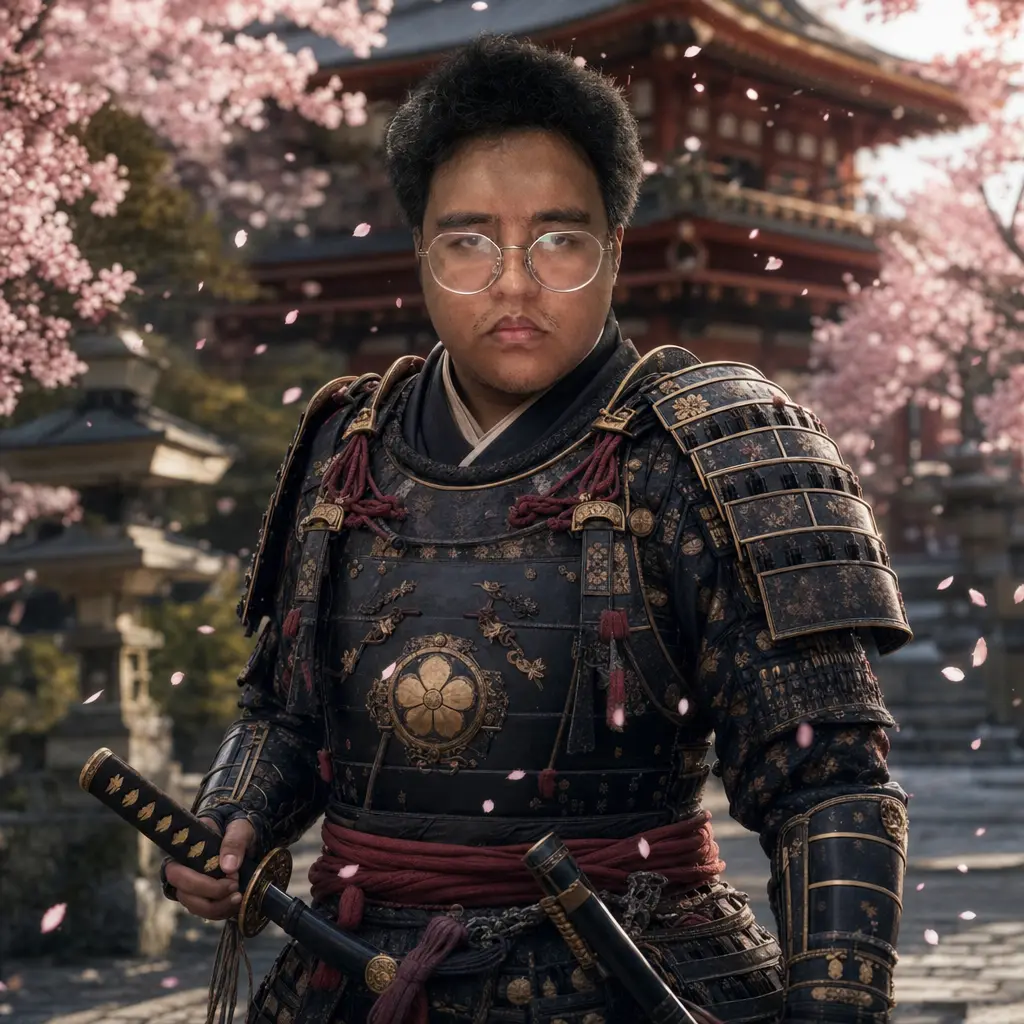 AI portrait: Samurai Warrior (Fantasy / Themed)
