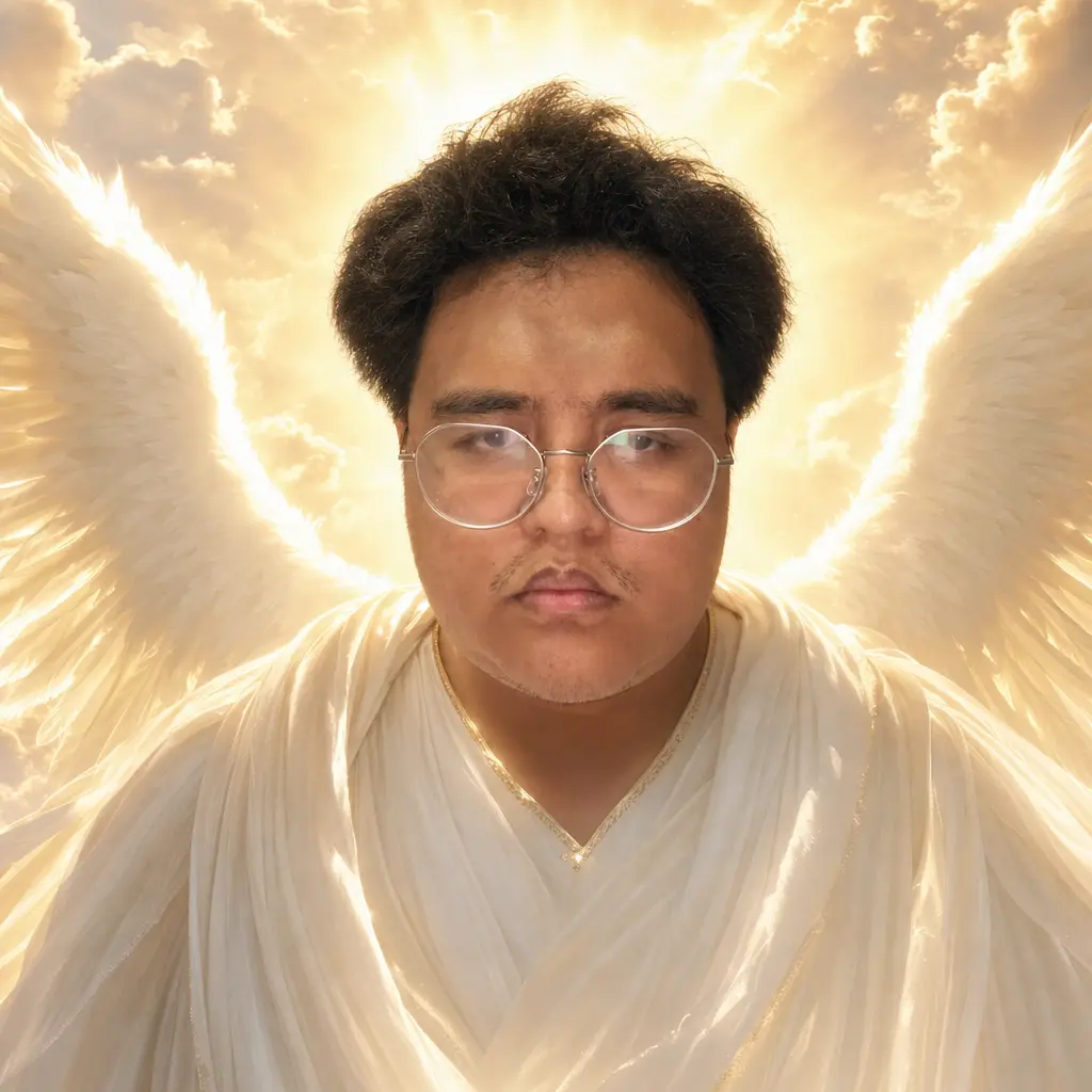 AI portrait: Angelic Being (Fantasy / Themed)