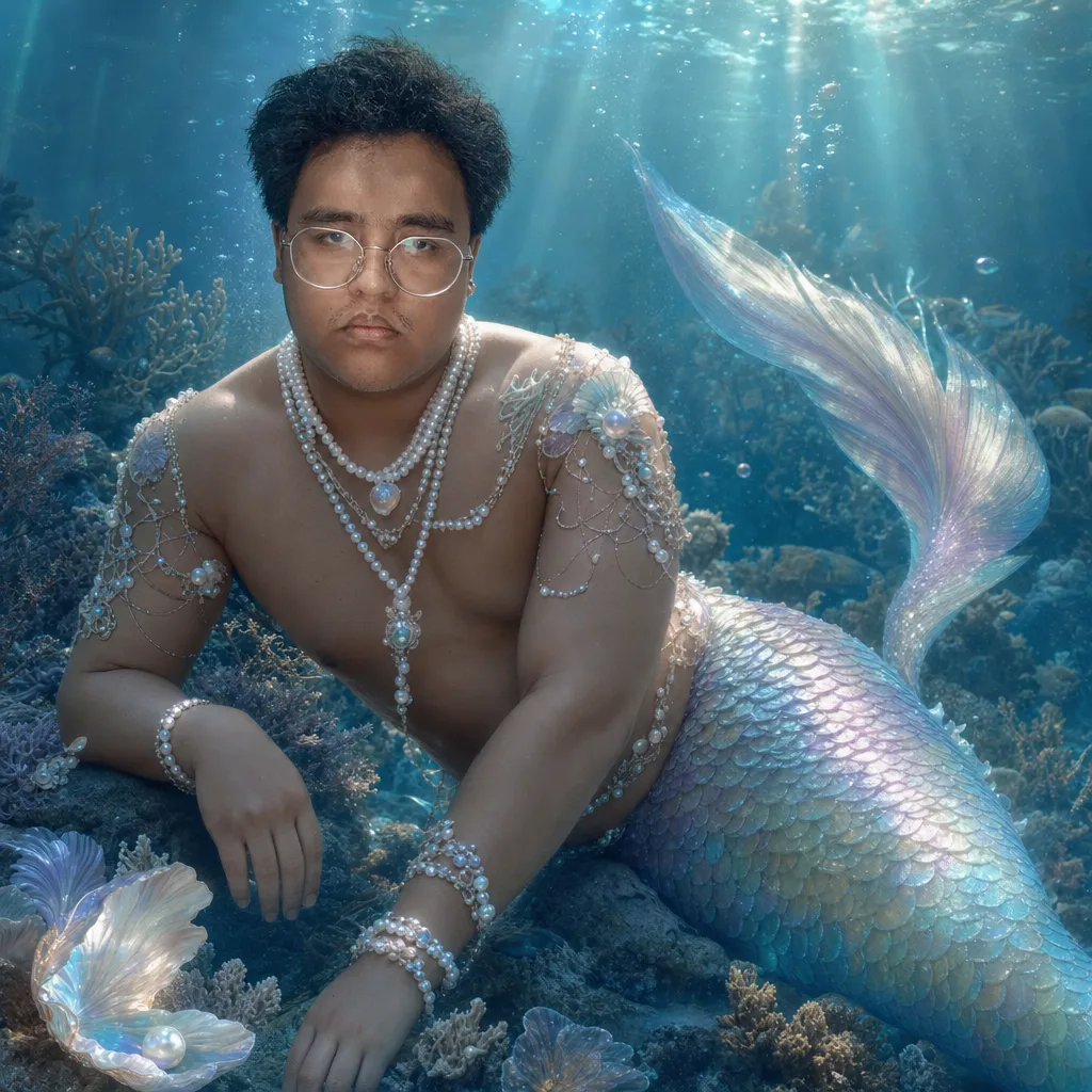 AI portrait result: Mermaid / Merman