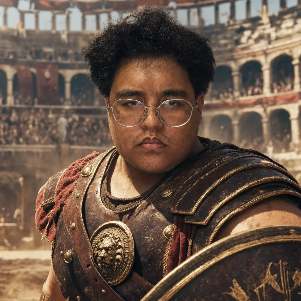 AI portrait: Roman Gladiator (Fantasy / Themed)