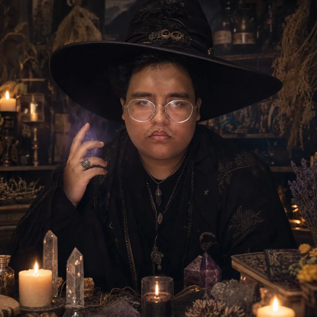 AI portrait result: Witch / Warlock