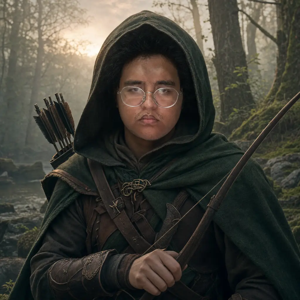 AI portrait: Fantasy Ranger / Archer (Fantasy / Themed)