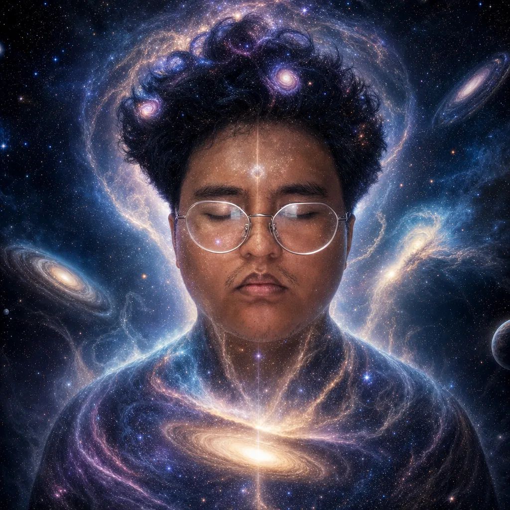 AI portrait result: Cosmic Star Deity