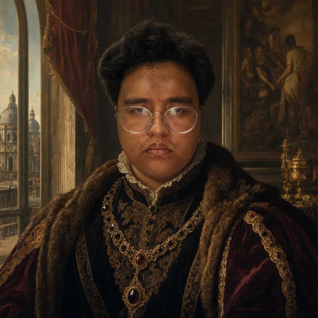 AI portrait result: Renaissance Noble