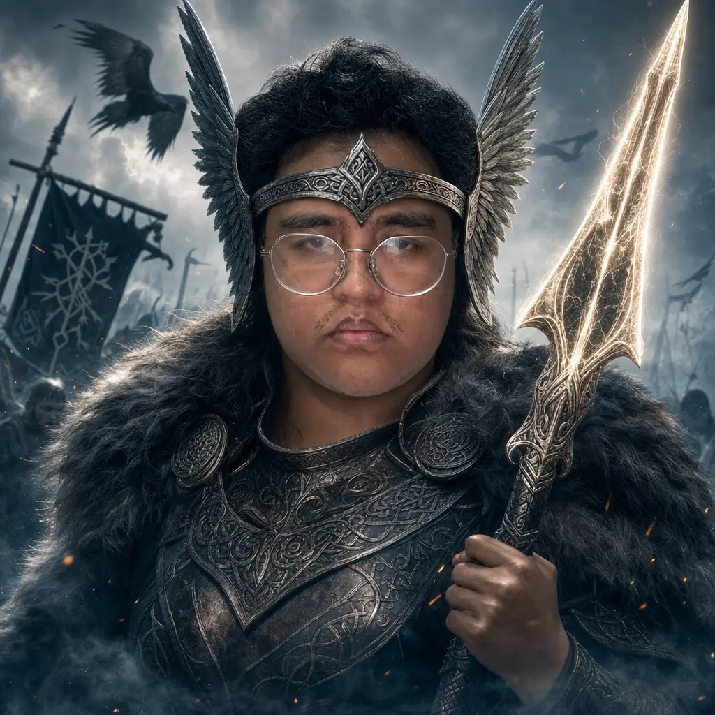 AI portrait: Norse Goddess of War (Fantasy / Themed)