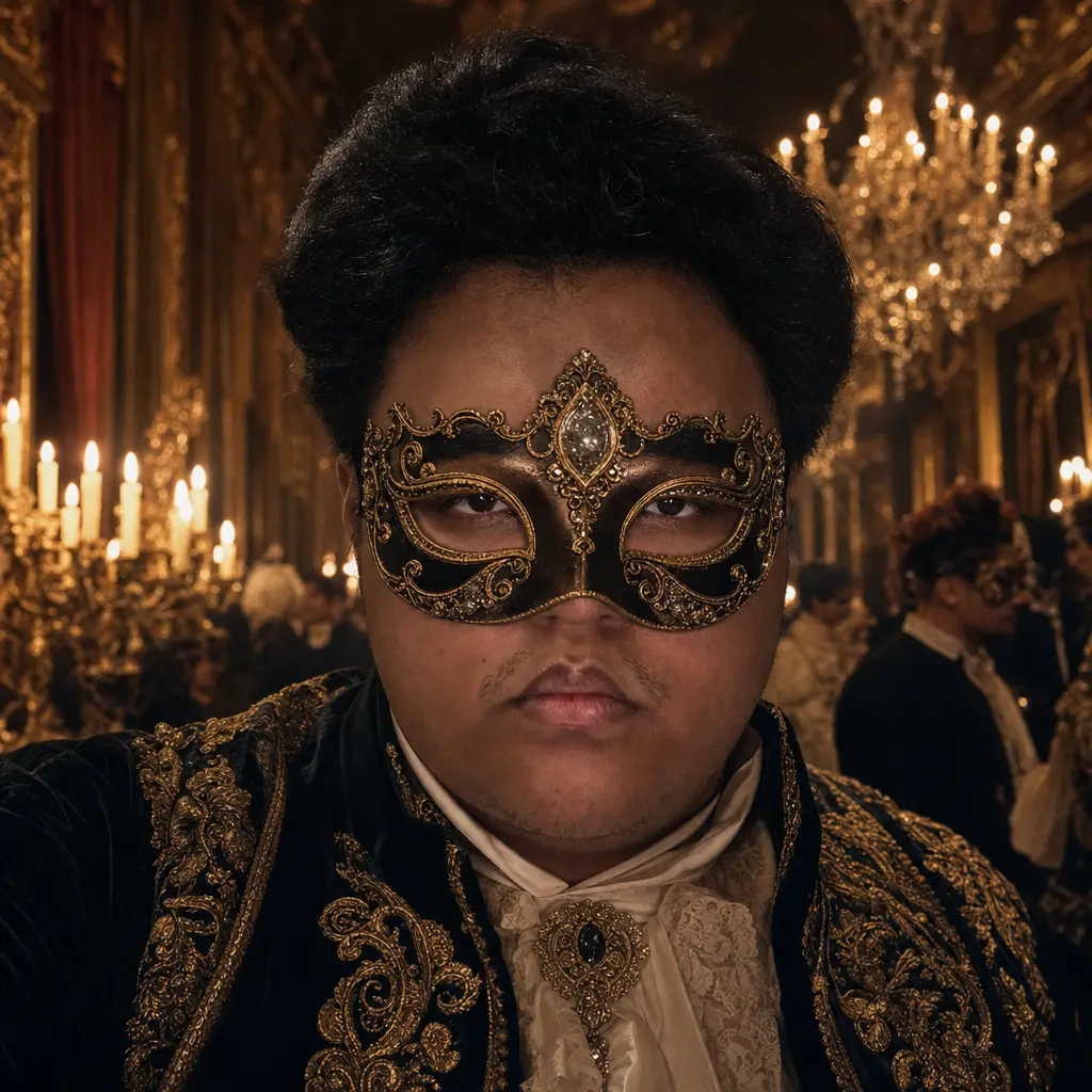 AI portrait: Masquerade Ball (Fantasy / Themed)