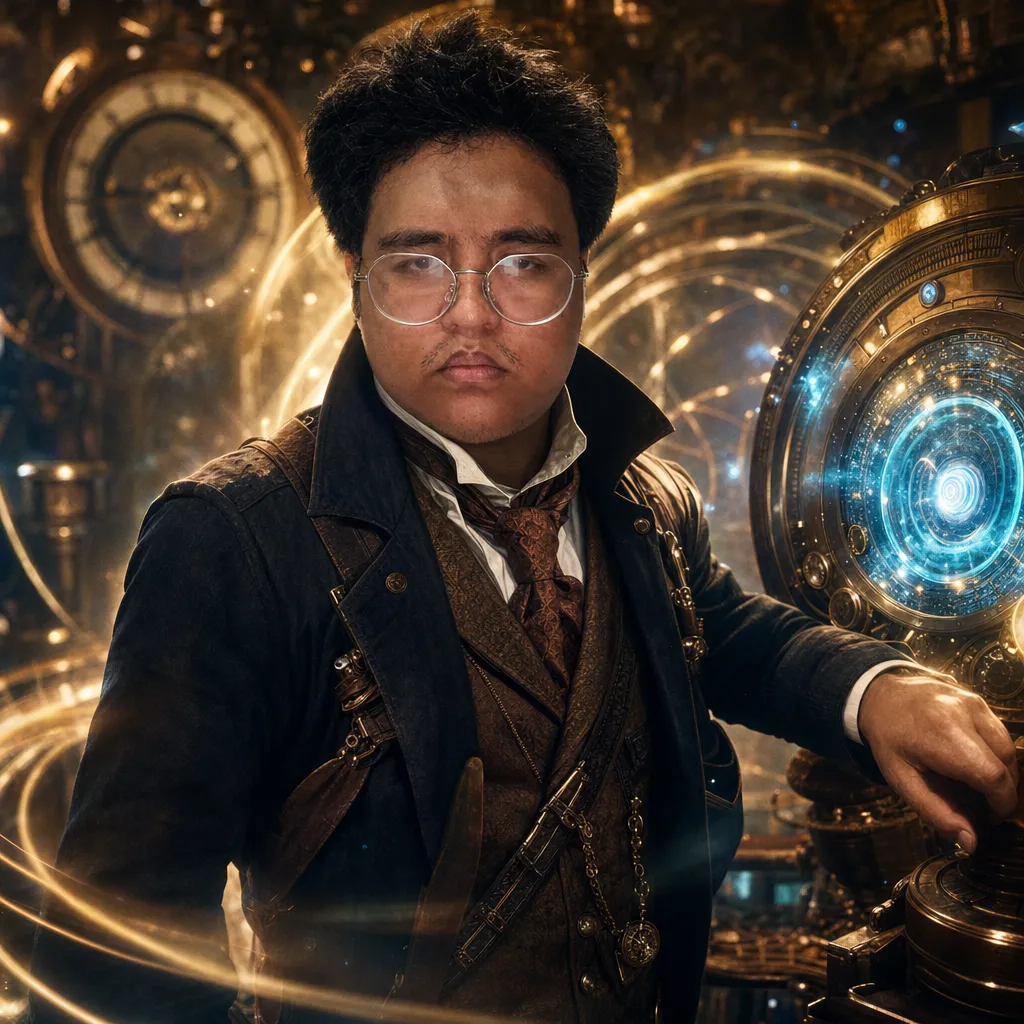 AI portrait result: Time-Traveler Adventurer